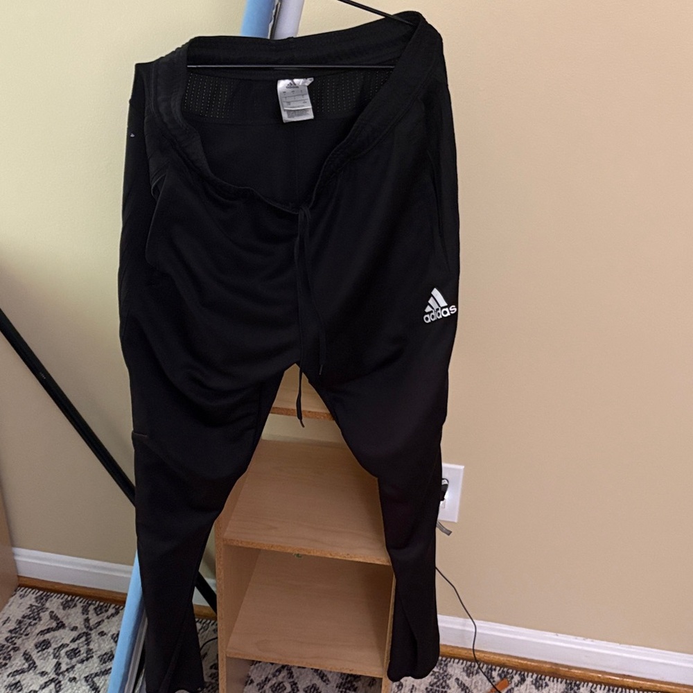 Adidas L Black Soccer Pants